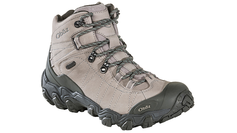 Oboz Bridger Mid B-DRY Hiking Shoes - Women's, Frost Gray, 7, Wide, 22102-Frost Gray-Wide-7