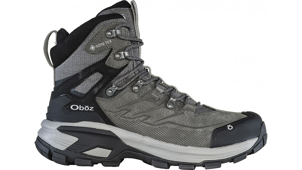 Oboz Bridger Ridge Mid GTX Hiking Shoes - Mens, Gunmetal Black, 11.5, 25001-151-11.5