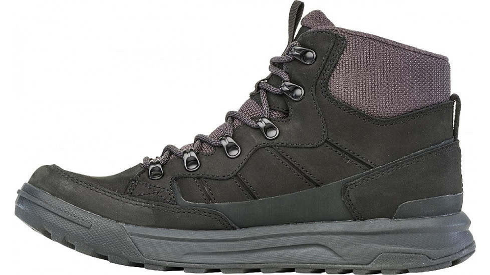 Oboz Burke Mid Leather B-Dry Boots - Mens, Black Sea, 10, 79401-189-10