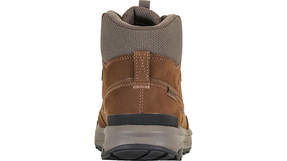 Oboz Burke Mid Leather B-Dry Boots - Mens, Grizzly, 8, 79401-916-8