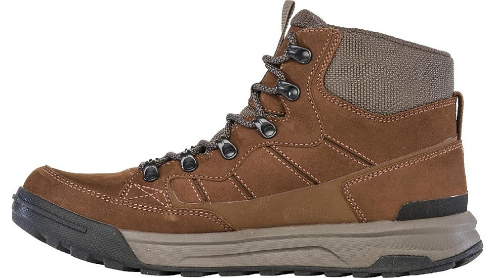 Oboz Burke Mid Leather B-Dry Boots - Mens, Grizzly, 8, 79401-916-8