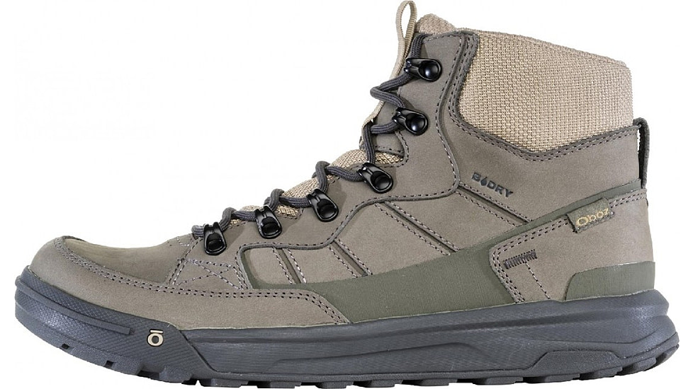 Oboz Burke Mid Leather B-Dry Boots - Mens, Olive Branch, 8, 79401-586-8