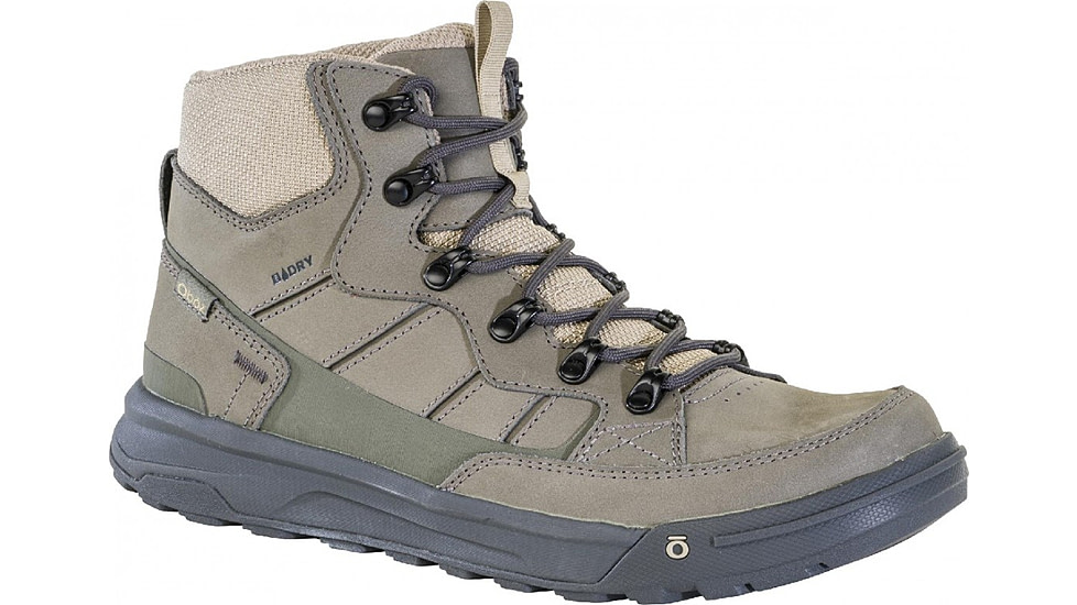 Oboz Burke Mid Leather B-Dry Boots - Mens, Olive Branch, 8, 79401-586-8