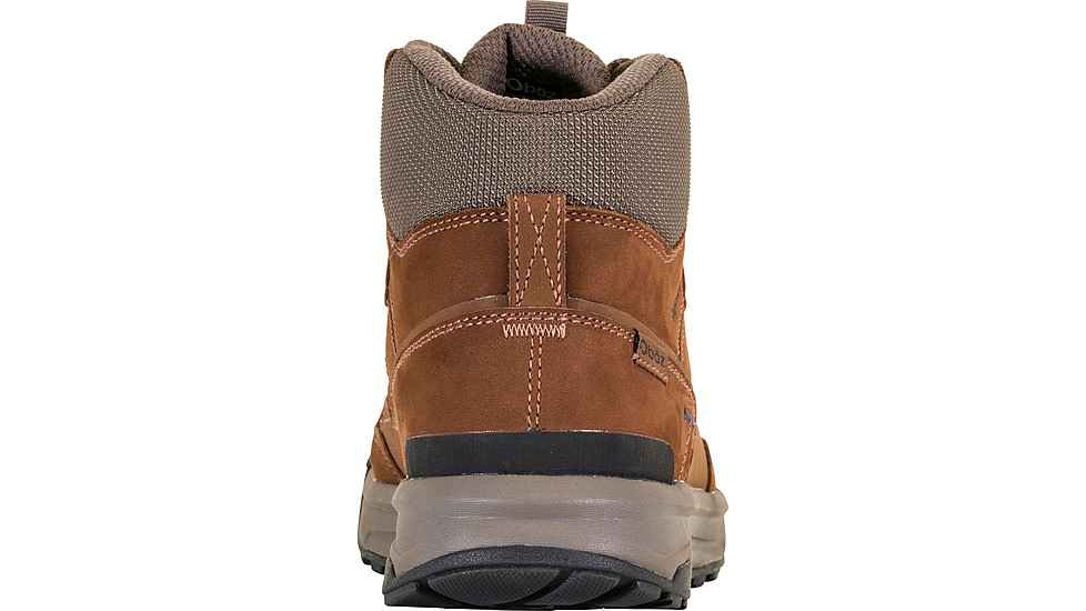 Oboz Burke Mid Leather Waterproof Boots - Mens, Grizzly, 10, Medium, 79401-Grizzly-Medium-10