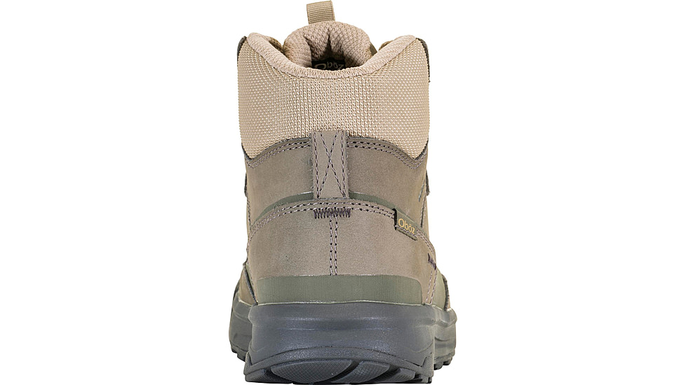 Oboz Burke Mid Leather Waterproof Boots - Mens, Olive Branch, 9.5, Medium, 79401-Olive Branch-Med-9.5