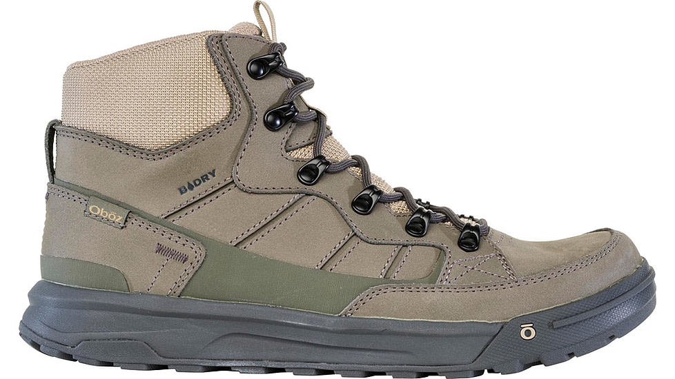 Oboz Burke Mid Leather B-Dry Boots - Men's, Olive Branch, 9.5, 79401-586-9.5