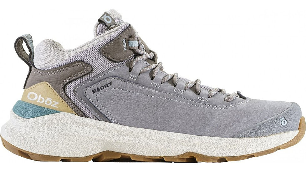 Oboz Cottonwood Mid B-DRY Hiking Shoes - Womens, Drizzle, 11, 78302-155-11