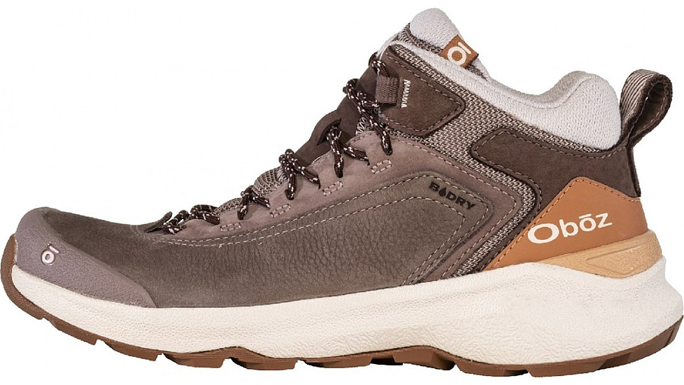 Oboz Cottonwood Mid B-DRY Hiking Shoes - Womens, Fig, 11, 78302-323-11