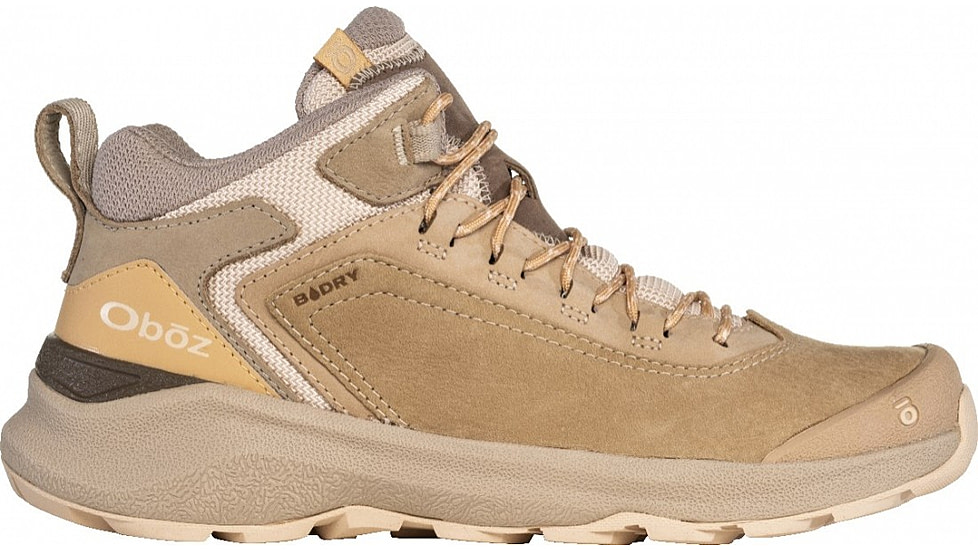 Oboz Cottonwood Mid B-DRY Hiking Shoes - Womens, Sand, 10.5, 78302-145-10.5