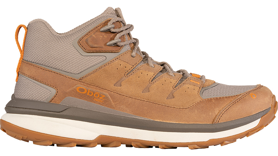 Oboz Hyalite Mid B-DRY Hiking Shoes - Mens, Medium, Saddle, 12 US, 78801-158-12-Medium