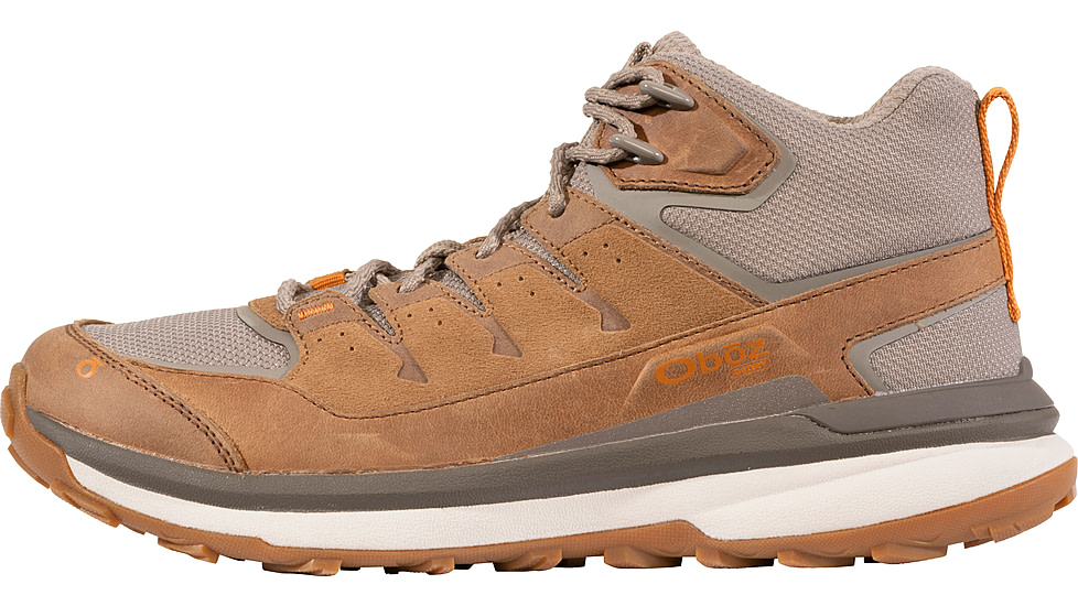 Oboz Hyalite Mid B-DRY Hiking Shoes - Mens, Medium, Saddle, 12 US, 78801-158-12-Medium