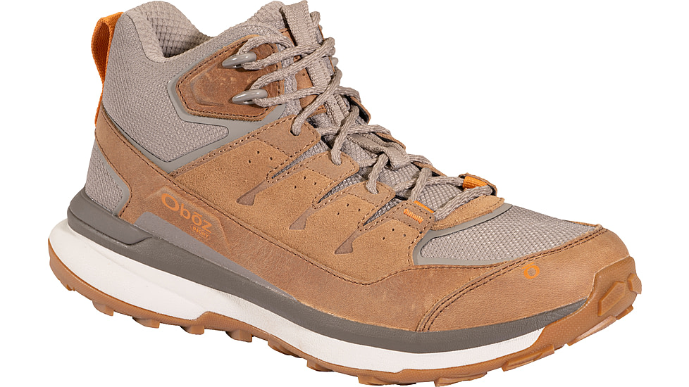 Oboz Hyalite Mid B-DRY Hiking Shoes - Mens, Medium, Saddle, 12 US, 78801-158-12-Medium