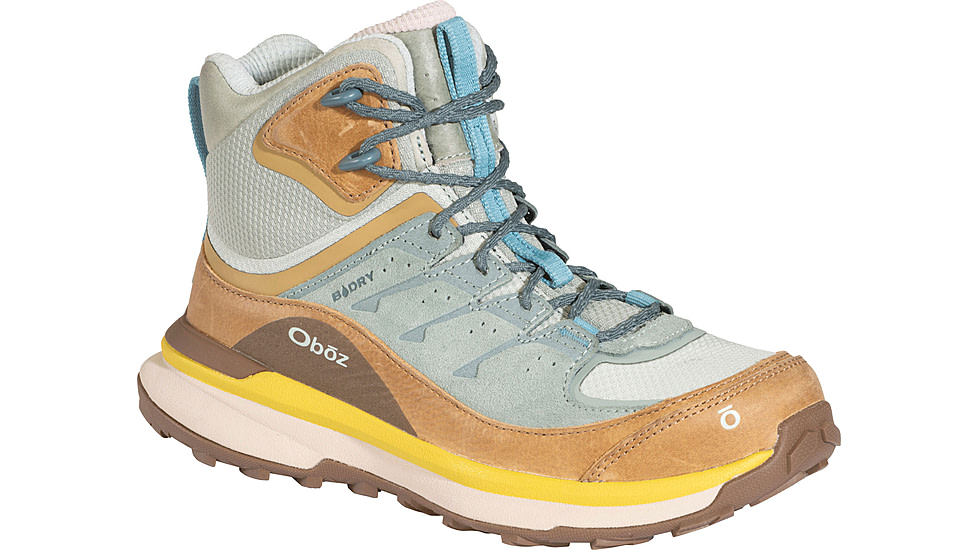 Oboz Hyalite Mid B-DRY Hiking Shoes - Womens, Medium, Hot Springs, 9 US, 78802-654-9-Medium