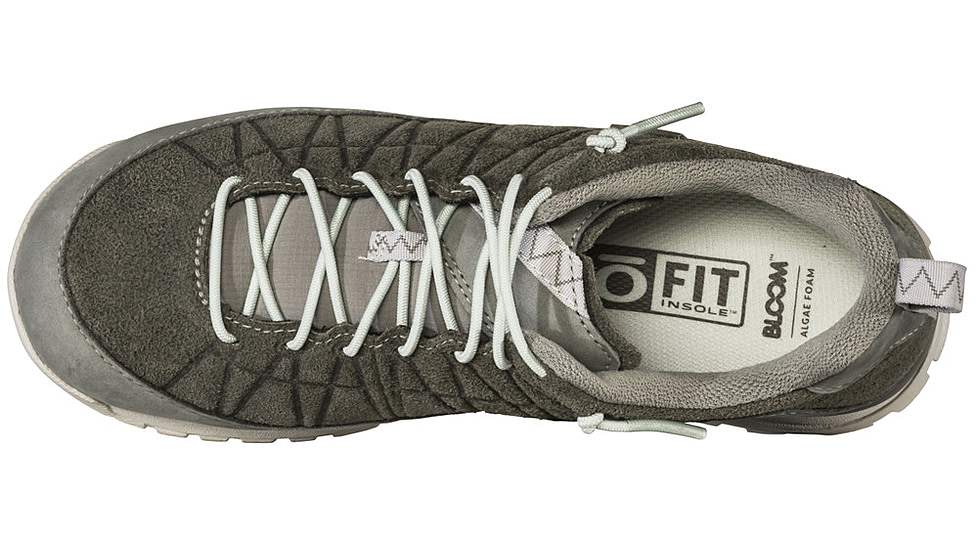 Oboz Jeannette Low Shoes - Womens, Medium, Eucalyptus Green, 5, 74402-Es Green-M-5