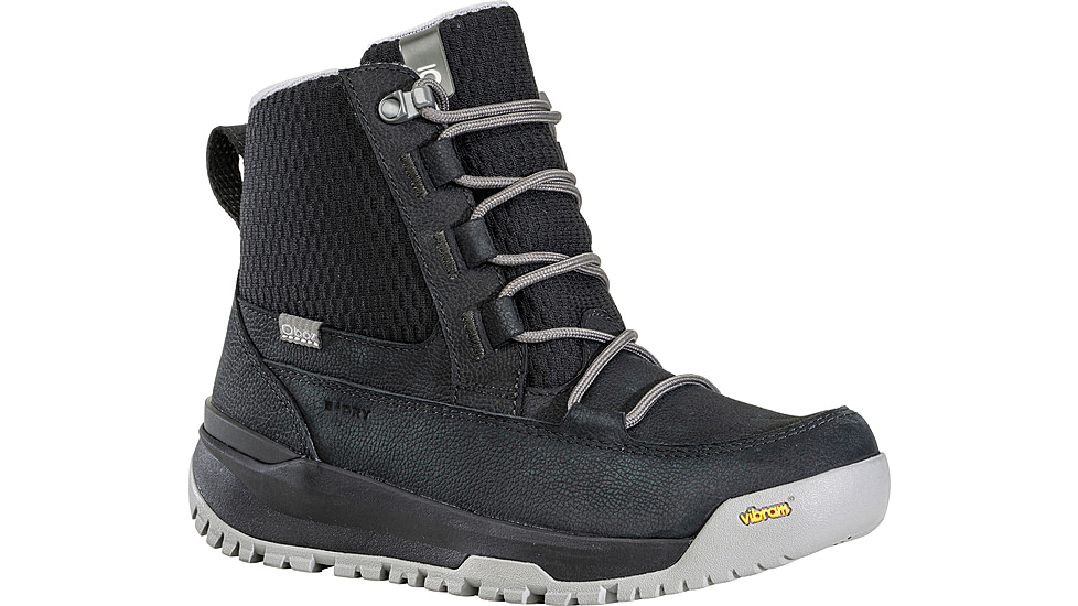 Oboz Jourdain Mid Insulated B-DRY Winter Boots - Womens, Medium, Black Sea, 11 US, 86502-189-11-Medium