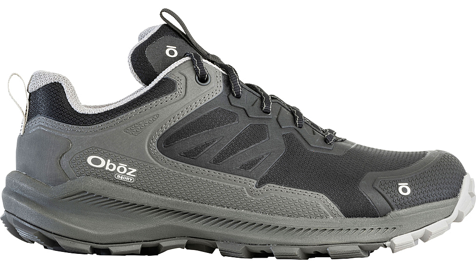 Oboz Katabatic Low B-Dry Hiking Shoes - Womens, Black Sea, 6.5, 44002-Black Sea-Medium-6.5