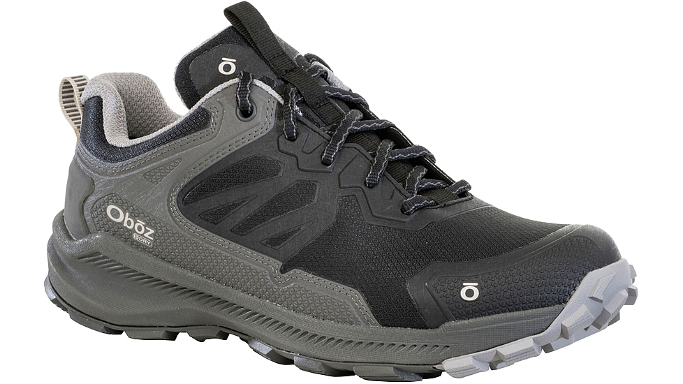 Oboz Katabatic Low B-Dry Hiking Shoes - Womens, Black Sea, 6.5, 44002-Black Sea-Medium-6.5