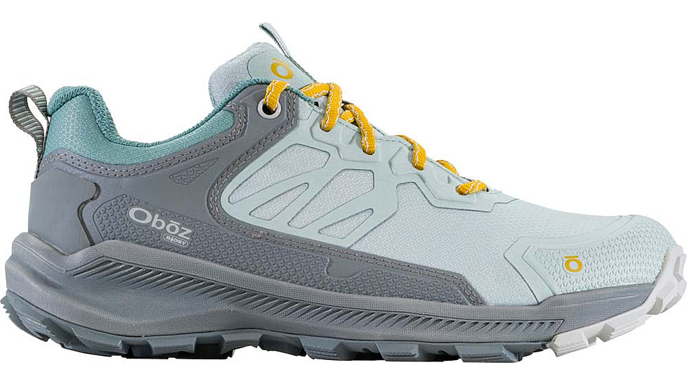 Oboz Katabatic Low B-Dry Hiking Shoes - Womens, Glacier, 7.5, 44002, Glacier - 7.5