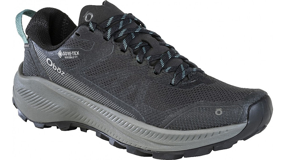 Oboz Katabatic LT Low GTX Hiking Shoes - Mens, Medium, Black Sea, 12.5, 44101-189-12.5-Medium