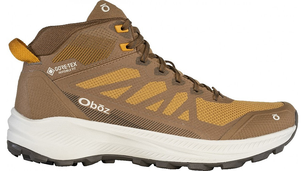 Oboz Katabatic LT Mid GTX Hiking Shoes - Mens, Saddle, 11, 46101-158-11