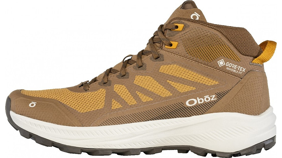Oboz Katabatic LT Mid GTX Hiking Shoes - Mens, Saddle, 11, 46101-158-11