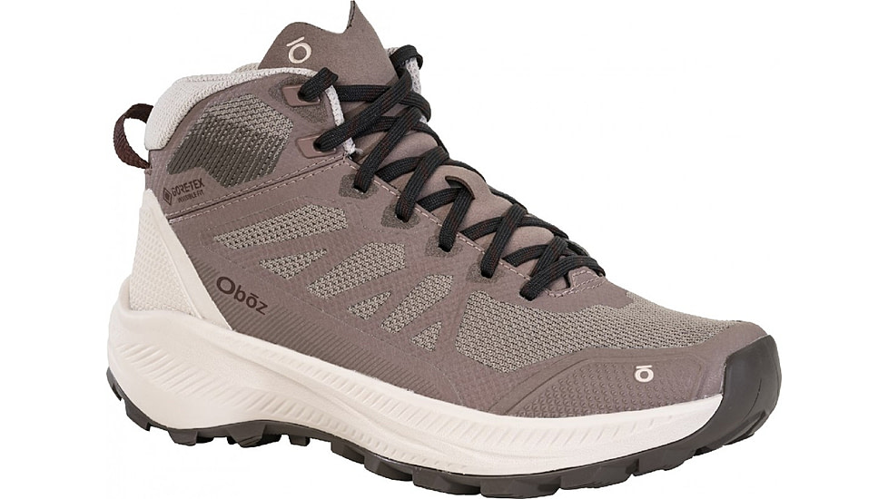 Oboz Katabatic LT Mid GTX Hiking Shoes - Womens, Fig, 9, 46102-323-9