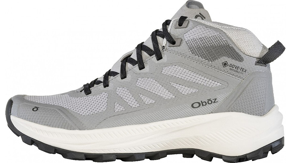 Oboz Katabatic LT Mid GTX Hiking Shoes - Womens, Wide, Drizzle, 6.5, 46102-155-6.5-Wide