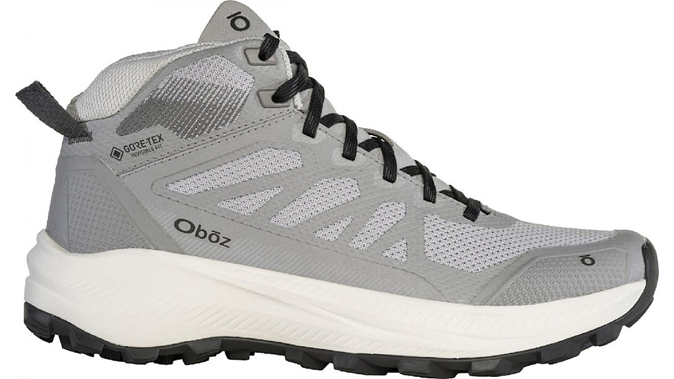 Oboz Katabatic LT Mid GTX Hiking Shoes - Womens, Wide, Drizzle, 6.5, 46102-155-6.5-Wide