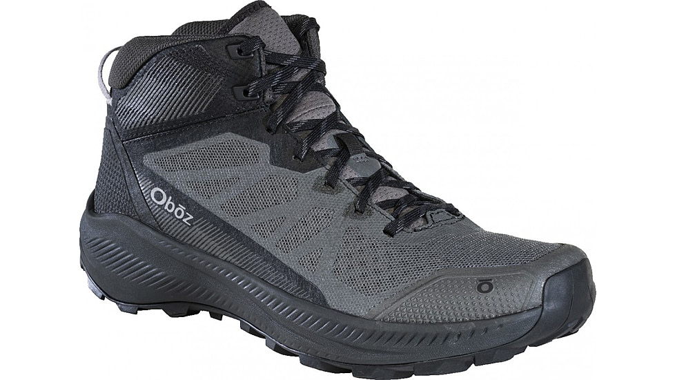 Oboz Katabatic LT Mid Hiking Shoes - Mens, Charcoal, 12.5, 45101-102-12.5