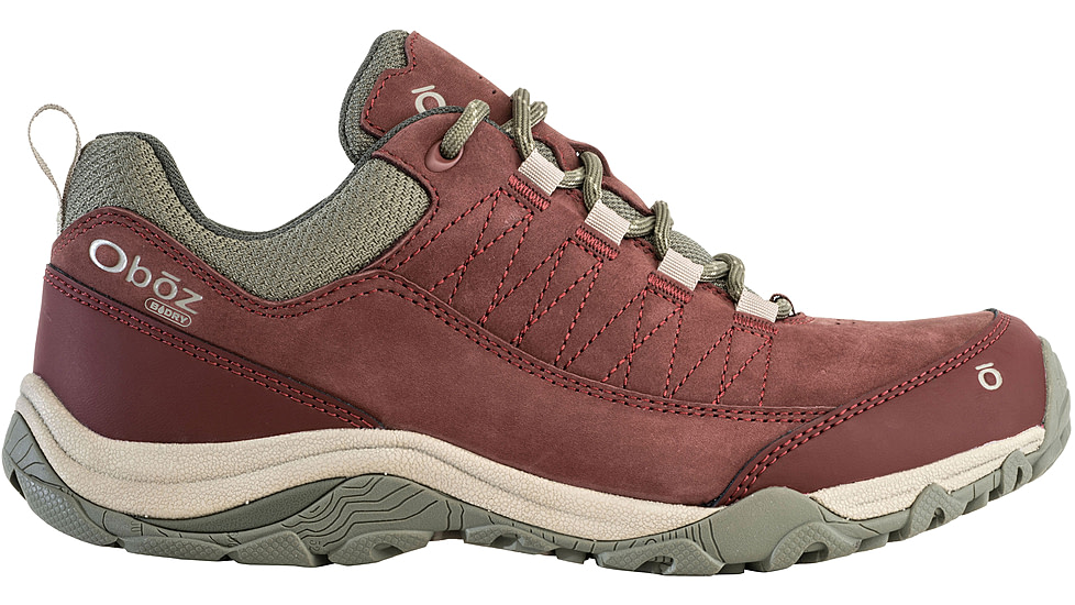 Oboz Ousel Low B-Dry Hiking Boots - Womens, Port, 7, 71802-Port-Medium-7