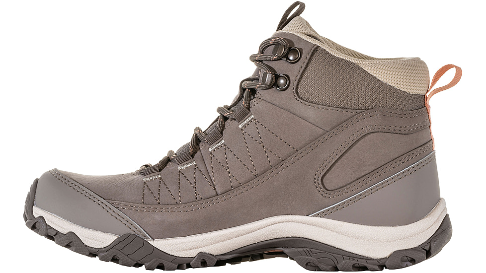 Oboz Ousel Mid B-Dry Hiking Boots - Womens, Cinder Stone, 9, 72002-Cinder Stone-Med-9