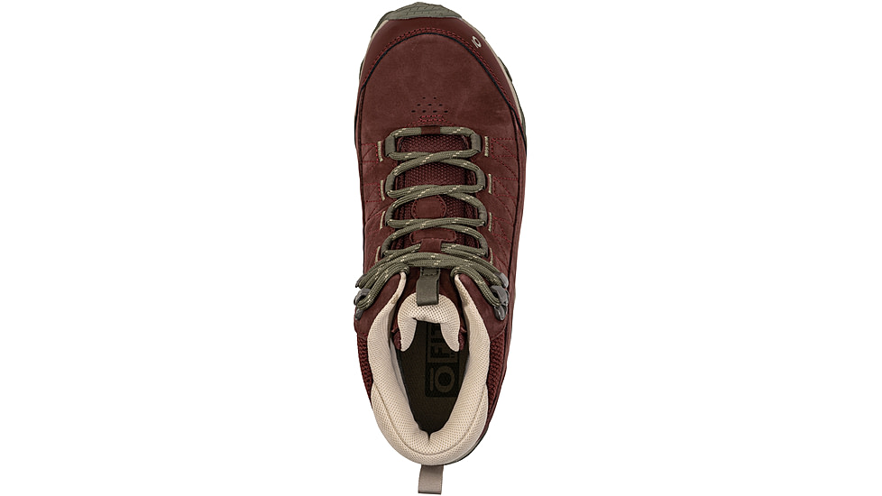 Oboz Ousel Mid B-Dry Medium Hiking Boots - Womens, Port, 8.5, 72002-Port-Medium-8.5