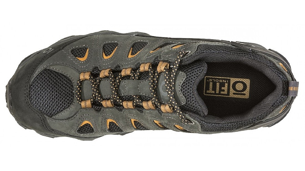 Oboz Sawtooth II Low B-DRY Hiking Shoes - Mens, Wide, Shadow/Burlap, 9.5, 23401-173-9.5-Wide