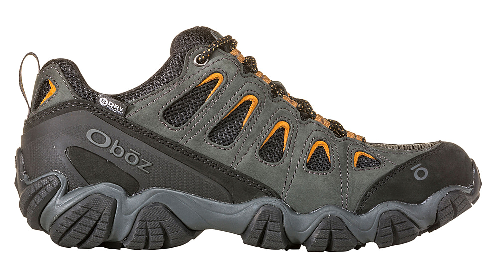 Oboz Sawtooth II Low B-DRY Hiking Shoes - Mens, Medium, Shadow / Burlap, 15 US, 23401-173-15-Medium