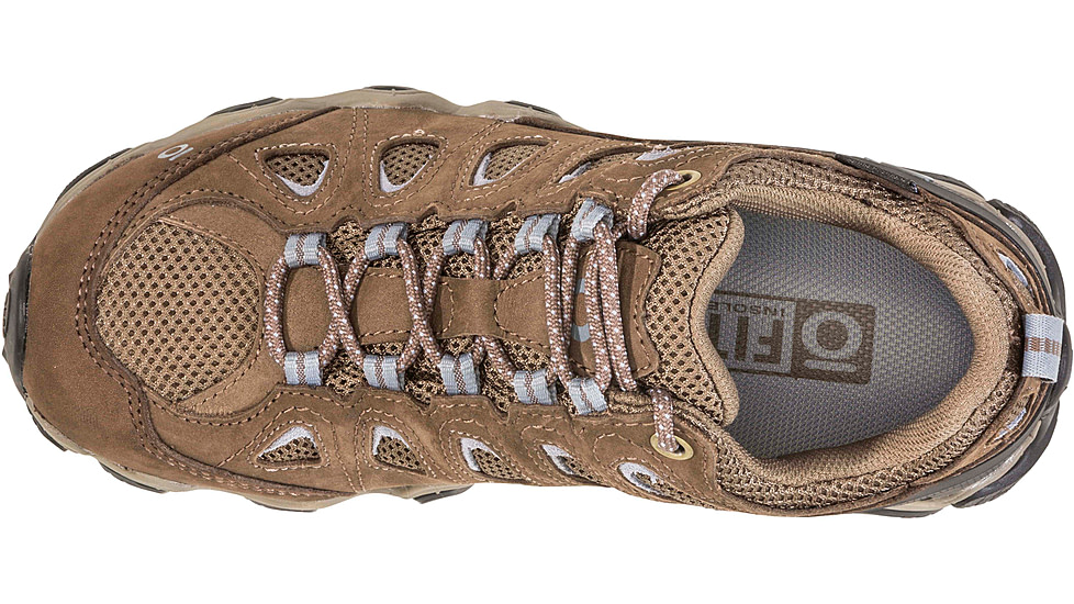 Oboz Sawtooth II Low B-DRY Hiking Shoes - Womens, Brindle/Tradewinds Blue, 7 US, Medium, 23402-Bre/TrwBl-Medium-7