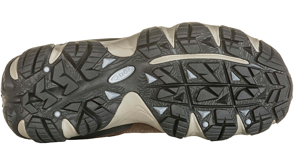 Oboz Sawtooth II Low B-DRY Hiking Shoes - Womens, Brindle/Tradewinds Blue, 7 US, Medium, 23402-Bre/TrwBl-Medium-7