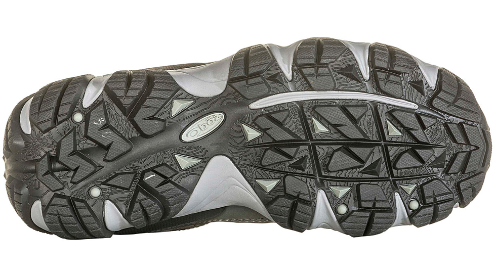 Oboz Sawtooth II Low B-DRY Hiking Shoes - Womens, Frost Gray/Sage, 7 US, Medium, 23402-FrGr/Sg-Medium-7