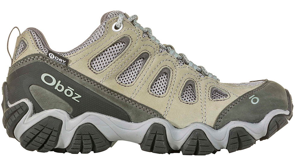 Oboz Sawtooth II Low B-DRY Hiking Shoes - Women's, Medium, Frost Gray/Sage, 7, 23402-1017-7-Medium