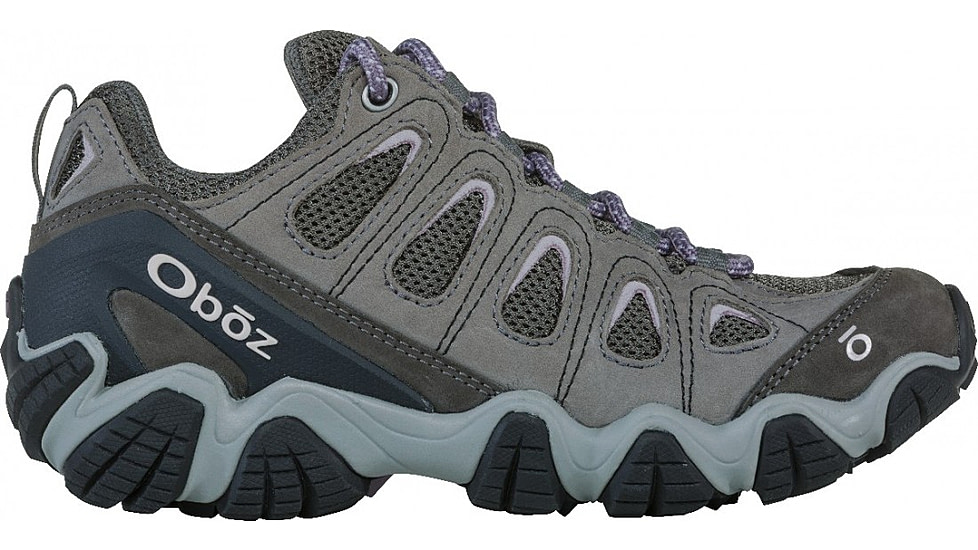 Oboz Sawtooth II Low Hiking Shoes - Womens, Lilac, 9, 23602-1080-9