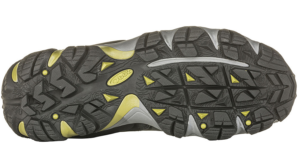 Oboz Sawtooth II Mid B-DRY Hiking Shoes - Mens, Dark Shadow / Woodbine Green, 9, Wide, 23701-DkSh/WdGrn-9-Wide