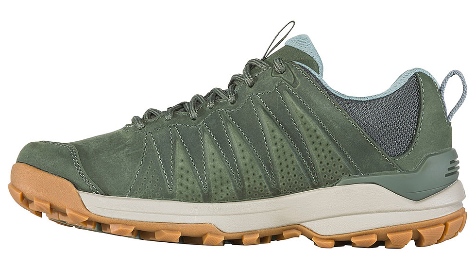 Oboz Sypes Low Leather B-DRY Hiking Shoes - Womens, Thyme, 5.5, Medium, 76102-Thyme-Medium-5.5
