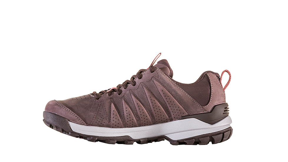 Oboz Sypes Low Leather B-DRY Hiking Shoes - Womens, Medium, Peppercorn, 6.5, 76102-PPC-6.5-Medium