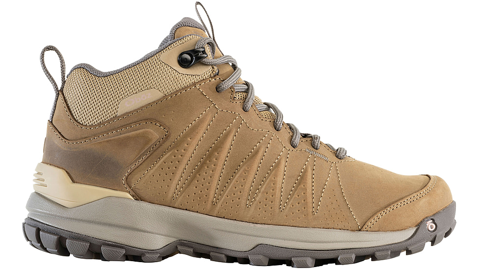 Oboz Sypes Mid Leather B-Dry Hiking Shoes - Womens, Acorn, 7.5, 77102-Acorn-Medium-7.5