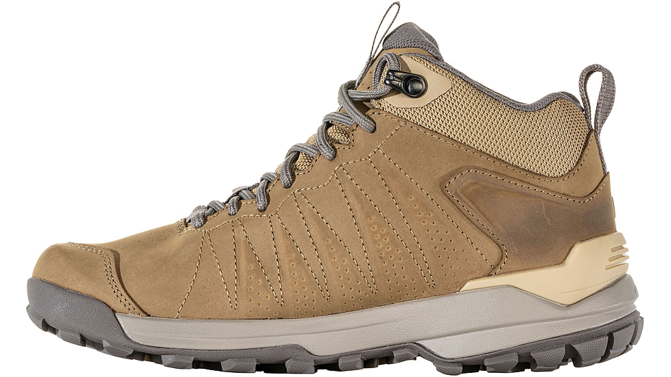 Oboz Sypes Mid Leather B-Dry Hiking Shoes - Womens, Acorn, 7.5, 77102-Acorn-Medium-7.5