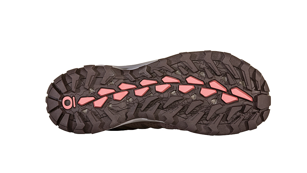 Oboz Sypes Mid Leather B-DRY Hiking Shoes - Women's, Peppercorn, 7, Wide, 77102-Peppercorn-Wide-7