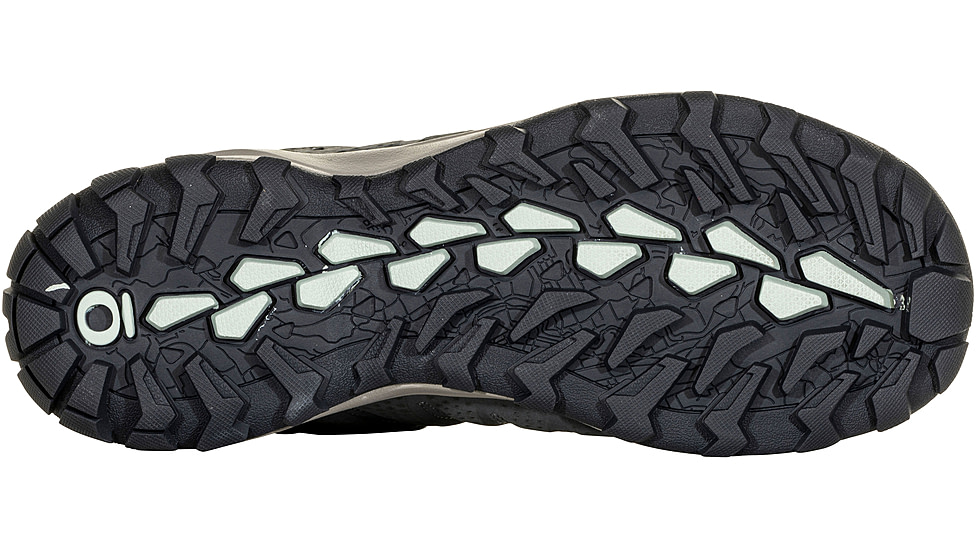 Oboz Sypes Mid Leather B-Dry Medium Hiking Shoes - Womens, Dark Sage, 8, 77102-Dark Sage-Medium-8