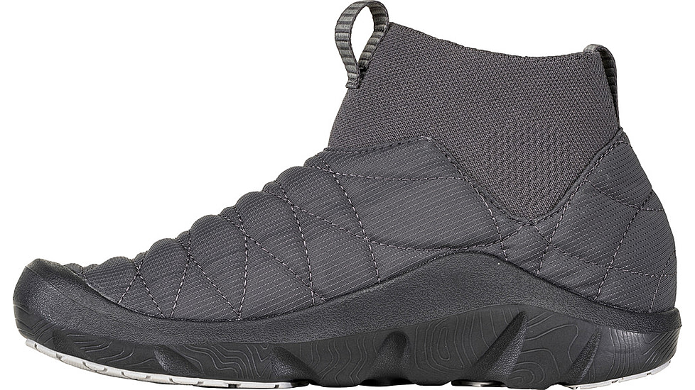 Oboz Whakata Puffy Mid Shoes, Asphalt, 8, 62503-501-8