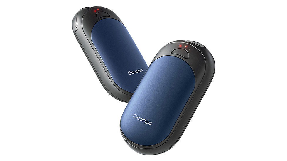 Ocoopa UT3 Liteplus Magnetic Rechargeable Hand Warmers, Blue on Black, UT3053-BU-BK-Plus