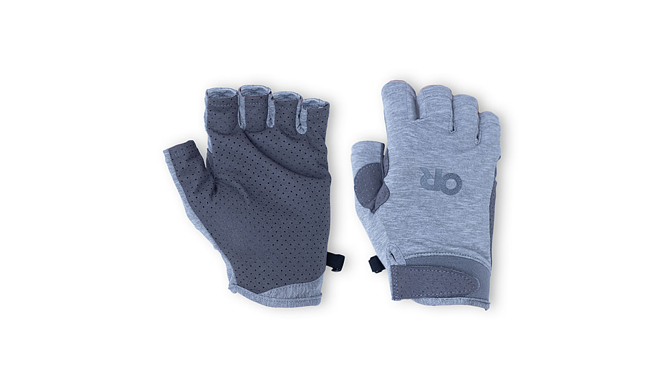 Outdoor Research ActiveIce Chroma Sun Gloves, Grey Heather, Extra Large, 2801331050-XL