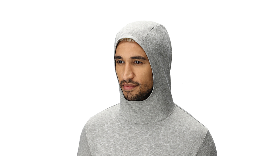 Outdoor Research ActiveIce Spectrum Sun Hoodie - Mens, Grey Heather, Medium, 3223761050-M